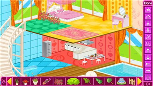 优优的娃娃装扮小屋 